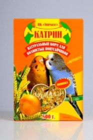 Корм Катрин д/волн. попугаев 500г /абрикос/ (8)